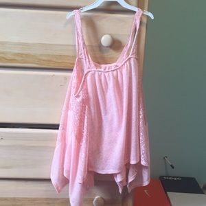 Pink tank top